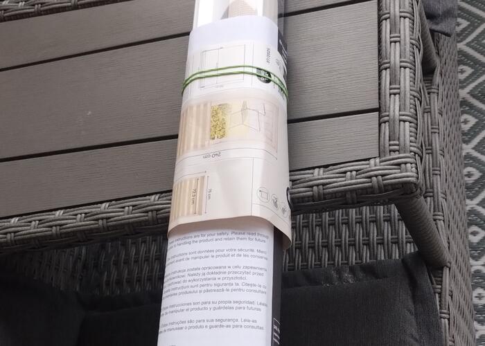 Grajewo ogłoszenia: Sprzedam roletę dzień- noc.Wymary 75 na 240,widoczne na...